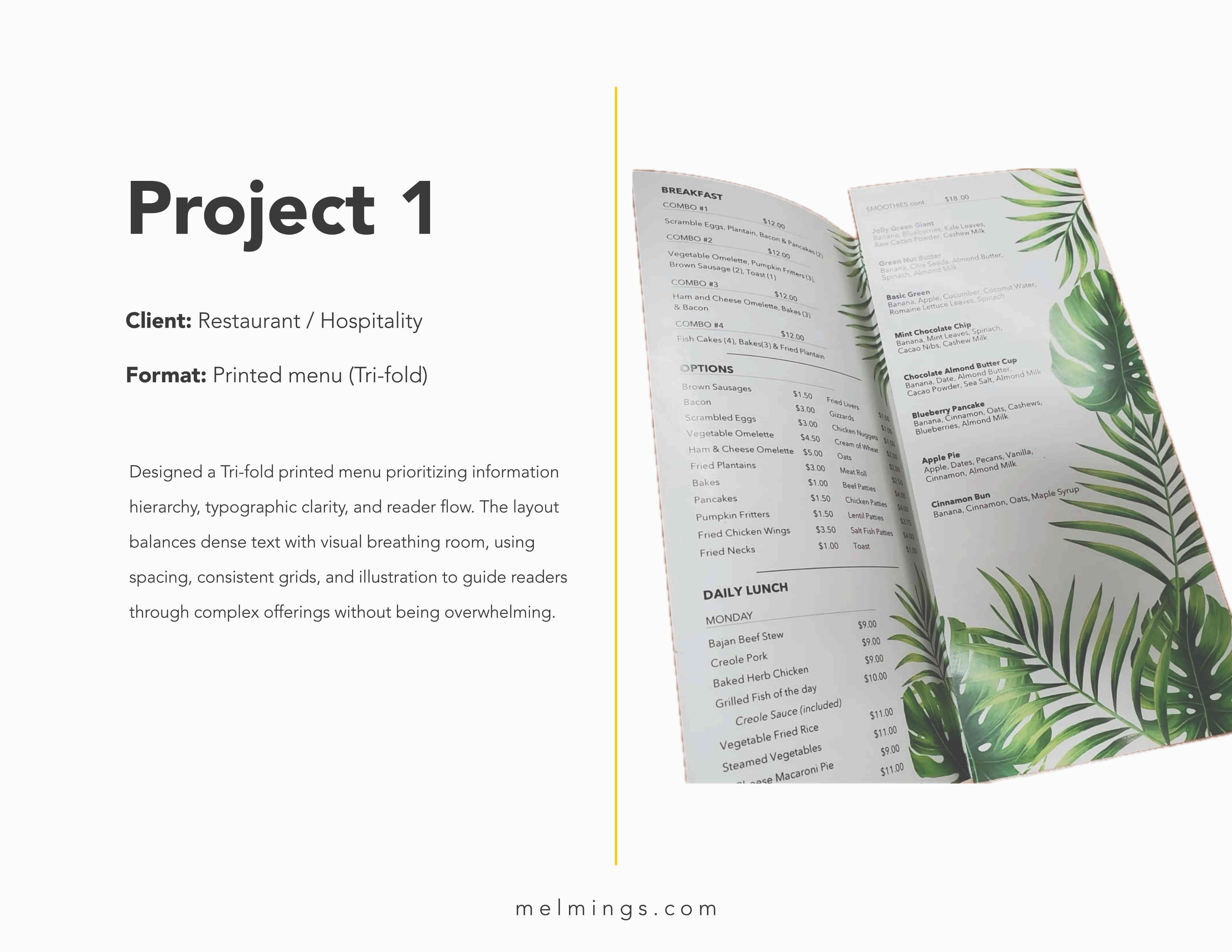 Graphic design project